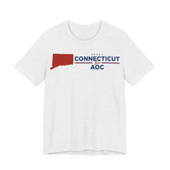 Connecticut for AOC for President Campaign T-Shirt 2028