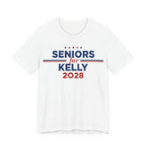 Seniors for Mark Kelly for President Campaign T-Shirt 2028