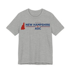 New Hampshire for AOC for President Campaign T-Shirt 2028