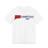 Connecticut for AOC for President Campaign T-Shirt 2028