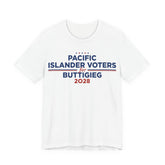 Pacific Islander Voters for Pete Buttigieg for President Campaign T-Shirt 2028