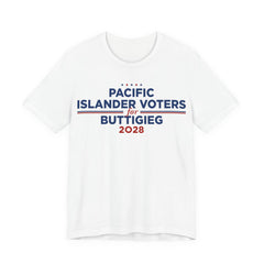 Pacific Islander Voters for Pete Buttigieg for President Campaign T-Shirt 2028