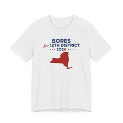 Alex Bores for New York U.S. House District 12 Campaign T-Shirt 2026