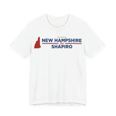 New Hampshire for Josh Shapiro for President Campaign T-Shirt 2028