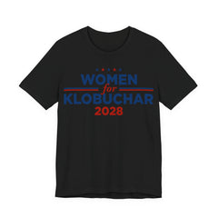 Women for Amy Klobuchar for President Campaign T-Shirt 2028