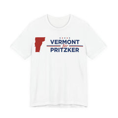 Vermont for J.B. Pritzker for President Campaign T-Shirt 2028