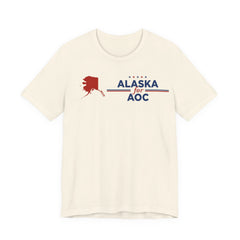 Alaska for AOC for President Campaign T-Shirt 2028