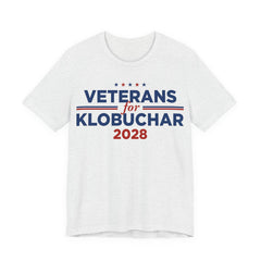 Veterans for Amy Klobuchar for President Campaign T-Shirt 2028