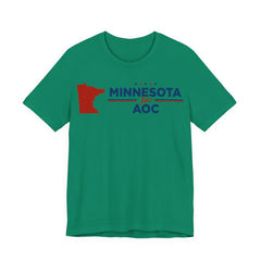 Minnesota for AOC for President Campaign T-Shirt 2028