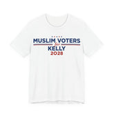 Muslim Voters for Mark Kelly for President Campaign T-Shirt 2028