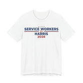 Service Workers for Kamala Harris for President Campaign T-Shirt 2028