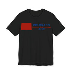 Colorado for AOC for President Campaign T-Shirt 2028