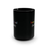 Human Kind Be Both Large Coffee Tea Cup - LGBTQIA Pride Accessory Gift