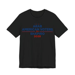 Arab American Voters for Josh Shapiro for President Campaign T-Shirt 2028
