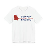 Georgia for Shapiro for President Campaign T-Shirt 2028