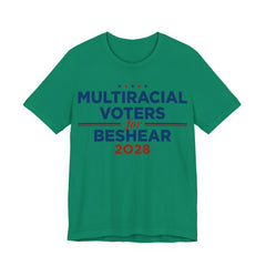 Multiracial Voters for Andy Beshear for President Campaign T-Shirt 2028