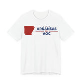 Arkansas for AOC for President Campaign T-Shirt 2028