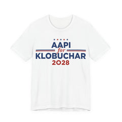 AAPI Asian American and Pacific Islander for Amy Klobuchar Campaign T-Shirt for President 2028