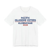 Pacific Islander Voters for Amy Klobuchar for President Campaign T-Shirt 2028