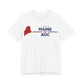 Maine for AOC for President Campaign T-Shirt 2028
