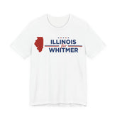 Illinois for Gretchen Whitmer for President Campaign T-Shirt 2028