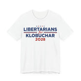 Libertarians for Amy Klobuchar for President Campaign T-Shirt 2028