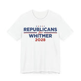 Republicans for Gretchen Whitmer for President Campaign T-Shirt 2028