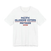 Pacific Islander Voters for J.B. Pritzker for President Campaign T-Shirt 2028