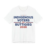 Indigenous Voters / Native Americans for Pete Buttigieg for President Campaign T-Shirt 2028