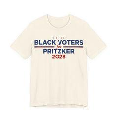Black Voters for J.B. Priztker Campaign T-Shirt for President 2028