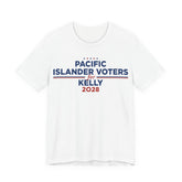Pacific Islander Voters for Mark Kelly for President Campaign T-Shirt 2028
