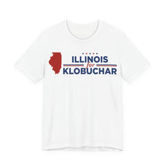 Illinois for Amy Klobuchar for President Campaign T-Shirt 2028