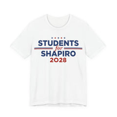 Students for Josh Shapiro for President Campaign T-Shirt 2028