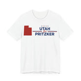 Utah for J.B. Pritzker for President Campaign T-Shirt 2028