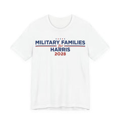 Military Families for Kamala Harris for President Campaign T-Shirt 2028