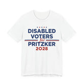 Disabled Voters for J.B. Pritzker for President Campaign T-Shirt 2028