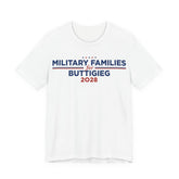Military Families for Pete Buttigieg for President Campaign T-Shirt 2028