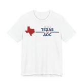 Texas for AOC for President Campaign T-Shirt 2028