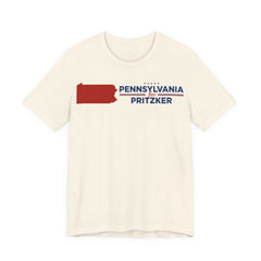 Pennsylvania for J.B. Pritzker for President Campaign T-Shirt 2028