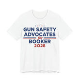 Gun Safety Advocates for Cory Booker for President Campaign T-Shirt 2028