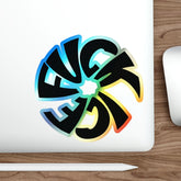 Holographic Fuck ICE Sticker