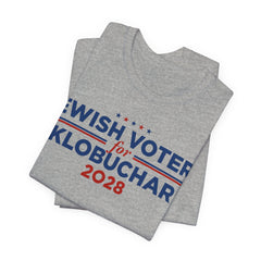 Jewish Voters for Amy Klobuchar for President Campaign T-Shirt 2028