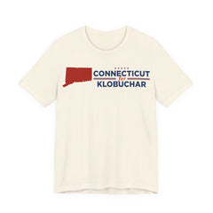 Connecticut for Amy Klobuchar for President Campaign T-Shirt 2028