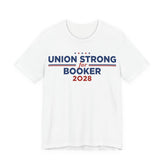 Union Strong Cory Booker for President Campaign T-Shirt 2028