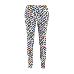 She/Her Pride Pattern Leggings | All-Over Print Pronoun Leggings