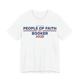 People of Faith for Cory Booker for President Campaign T-Shirt 2028
