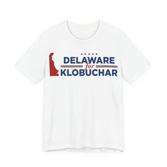 Delaware for Amy Klobuchar for President Campaign T-Shirt 2028