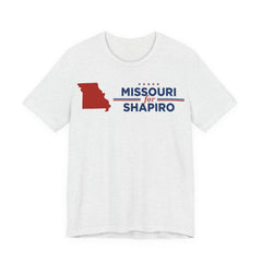 Missouri for Josh Shapiro for President Campaign T-Shirt 2028
