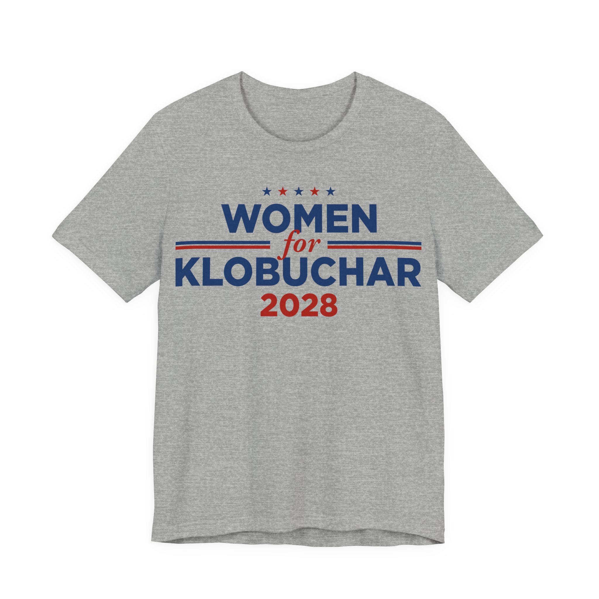 Women for Amy Klobuchar for President Campaign T-Shirt 2028