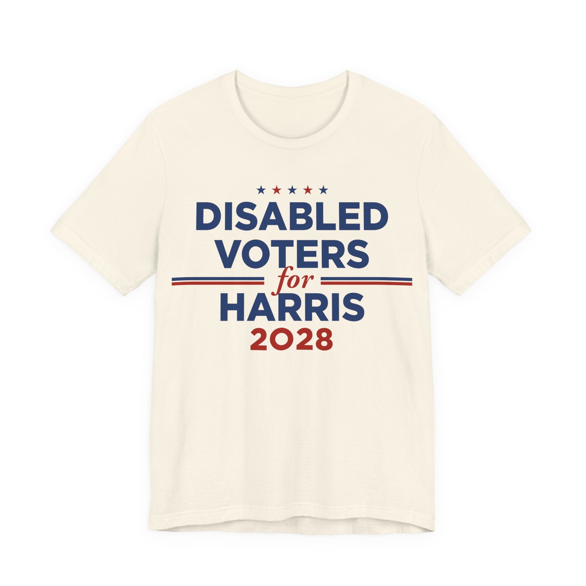 Disable Voters for Kamala Harris for President Campaign T-Shirt 2028